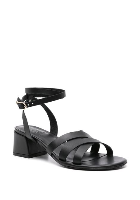 Sandali Dionysia 50mm in nero di Ancient Greek Sandals - donna ANCIENT GREEK SANDALS | DIONYSIABLOCKHEELBLK